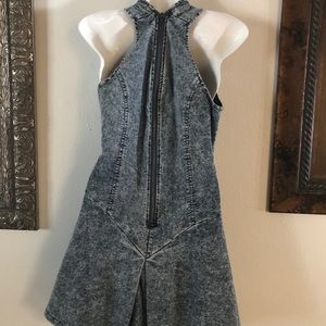 Jean short dress